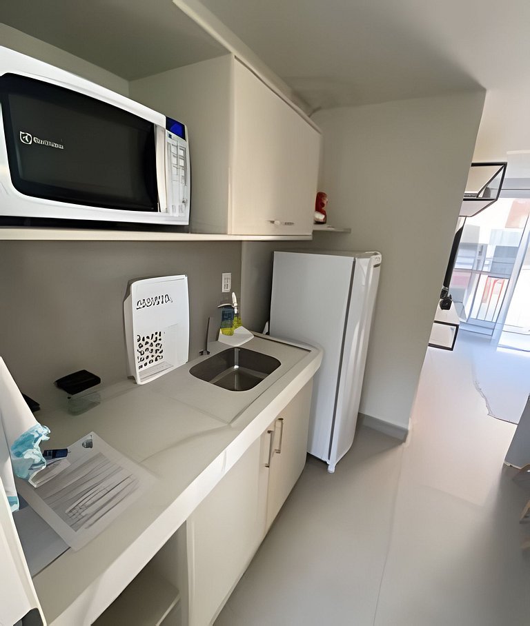 Flat na Praia de Cabo Branco - Vivendas do Mar 505