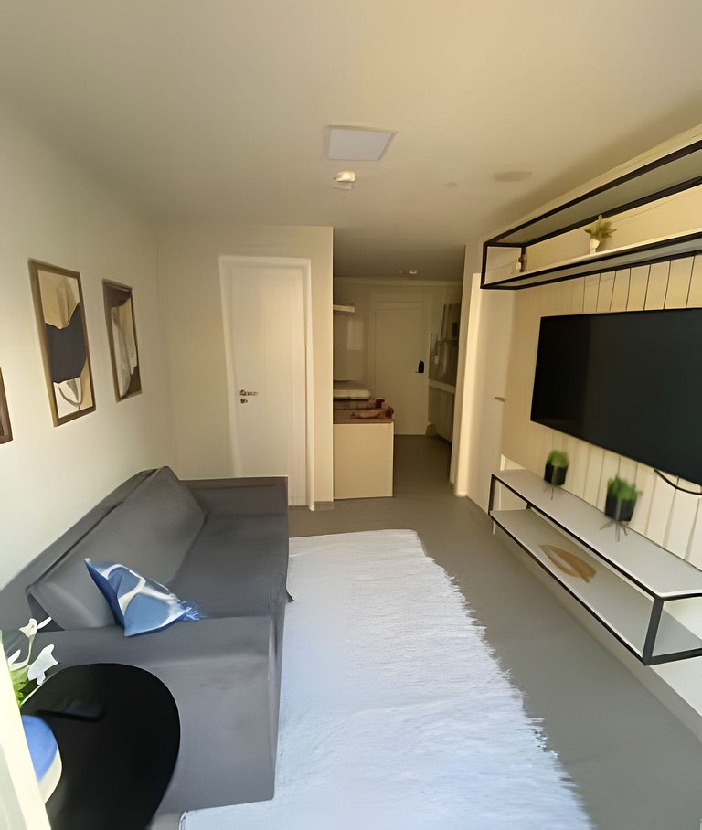 Flat na Praia de Cabo Branco - Vivendas do Mar 505