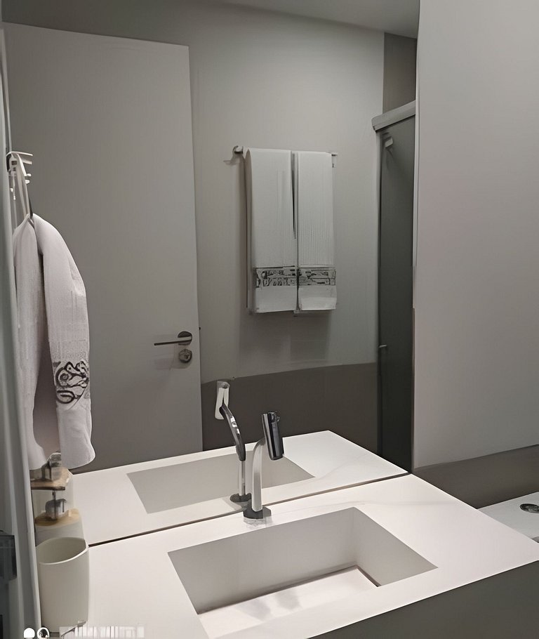 Flat na Praia de Cabo Branco - Vivendas do Mar 505