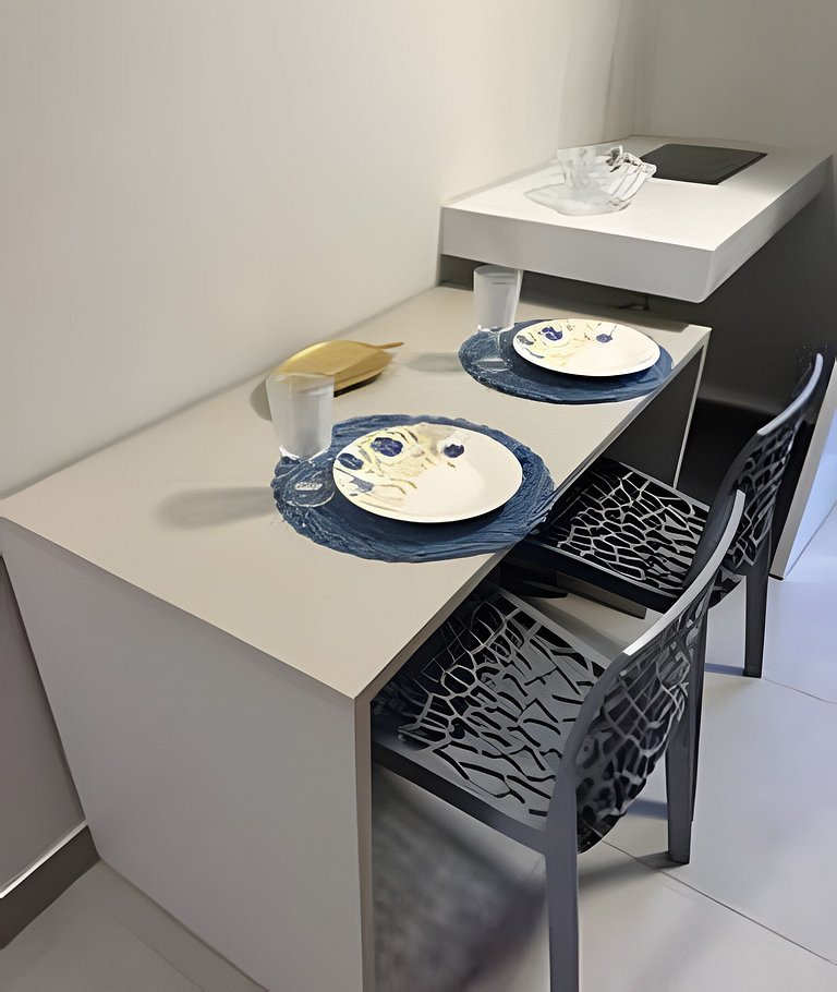 Flat na Praia de Cabo Branco - Vivendas do Mar 505