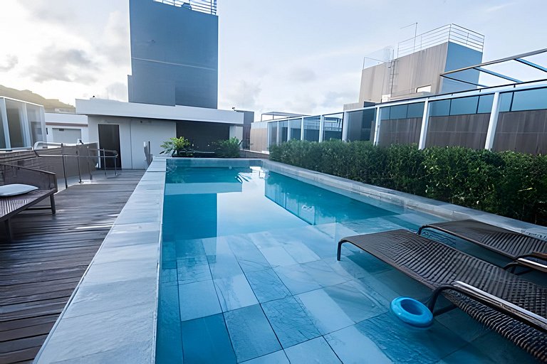 Flat na Praia de Cabo Branco - Vivendas do Mar 201