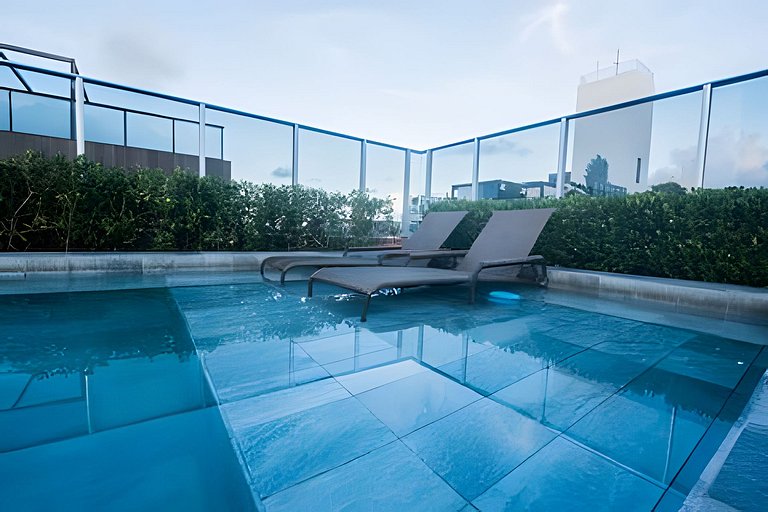 Flat na Praia de Cabo Branco - Vivendas do Mar 201