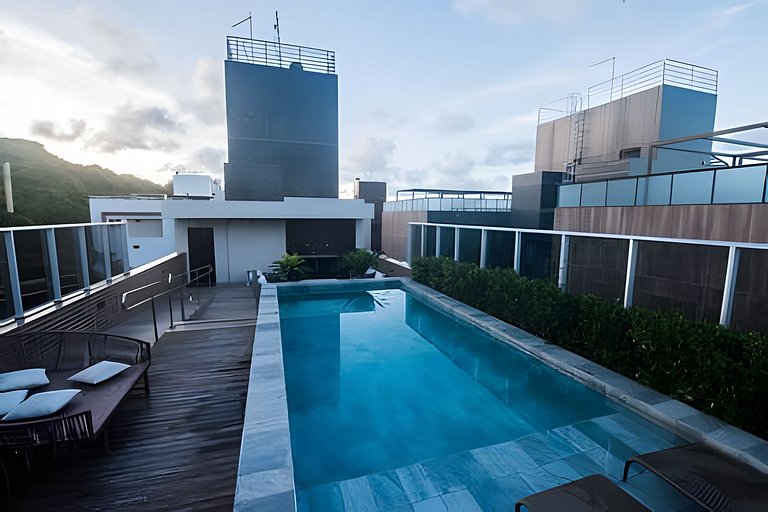 Flat na Praia de Cabo Branco - Vivendas do Mar 201