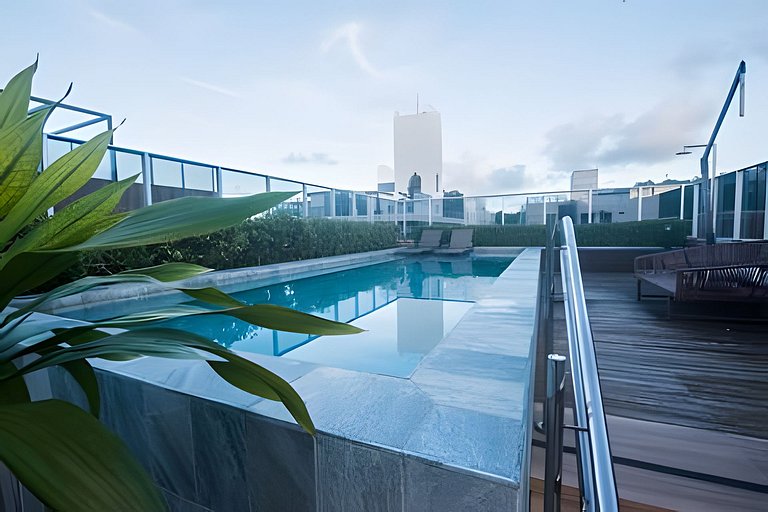 Flat na Praia de Cabo Branco - Vivendas do Mar 201