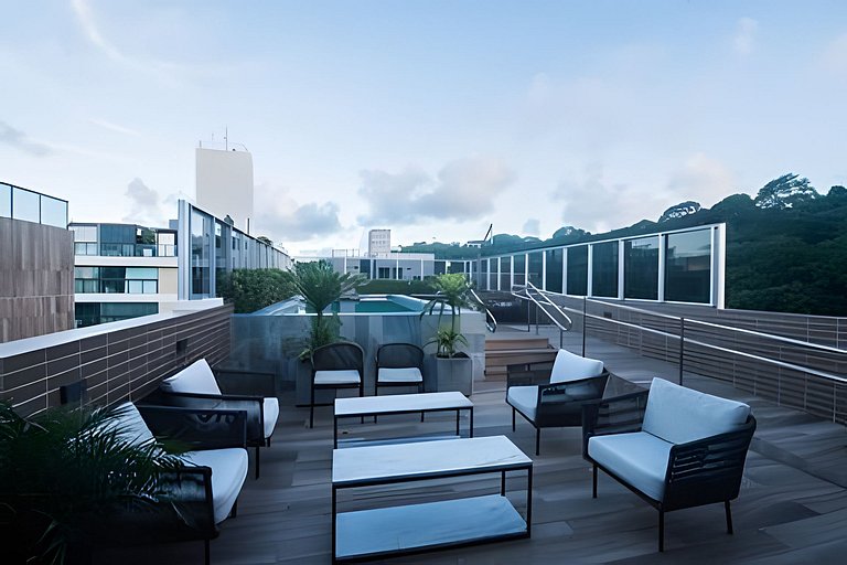 Flat na Praia de Cabo Branco - Vivendas do Mar 201