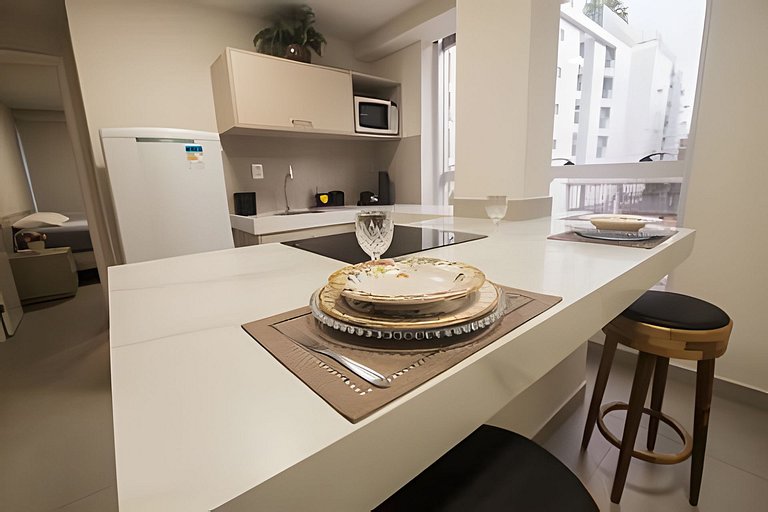 Flat na Praia de Cabo Branco - Vivendas do Mar 201