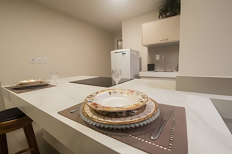 Flat na Praia de Cabo Branco - Vivendas do Mar 201