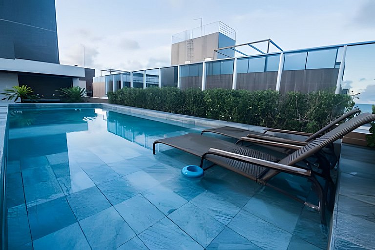 Flat na Praia de Cabo Branco - Vivendas do Mar 201