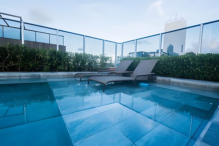 Flat na Praia de Cabo Branco - Vivendas do Mar 201