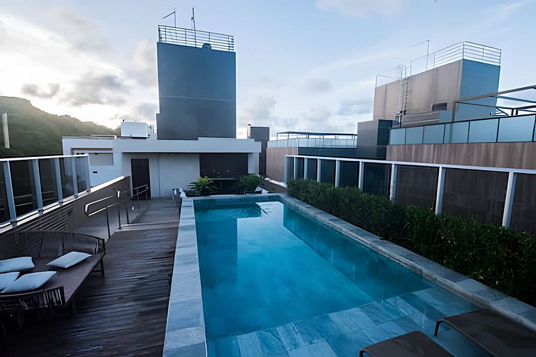 Flat na Praia de Cabo Branco - Vivendas do Mar 201