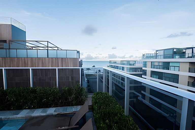 Flat na Praia de Cabo Branco - Vivendas do Mar 201