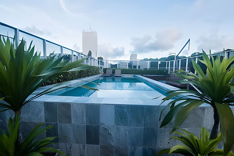 Flat na Praia de Cabo Branco - Vivendas do Mar 201