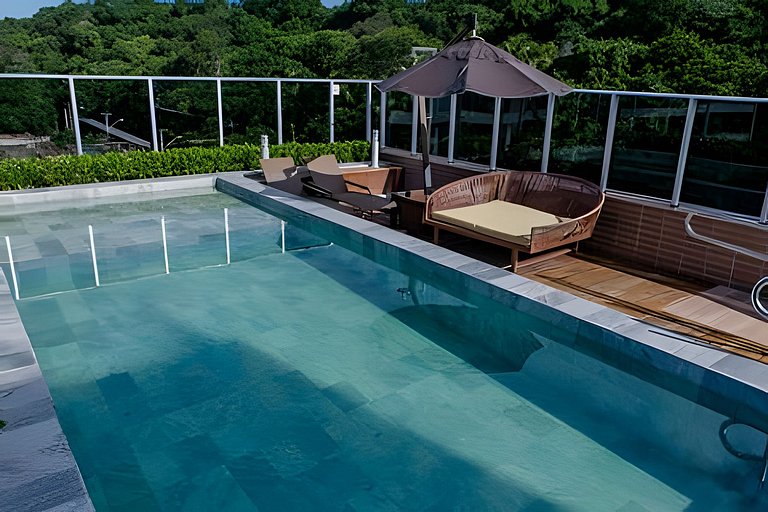 Flat na Praia de Cabo Branco - Vivendas do Mar 202