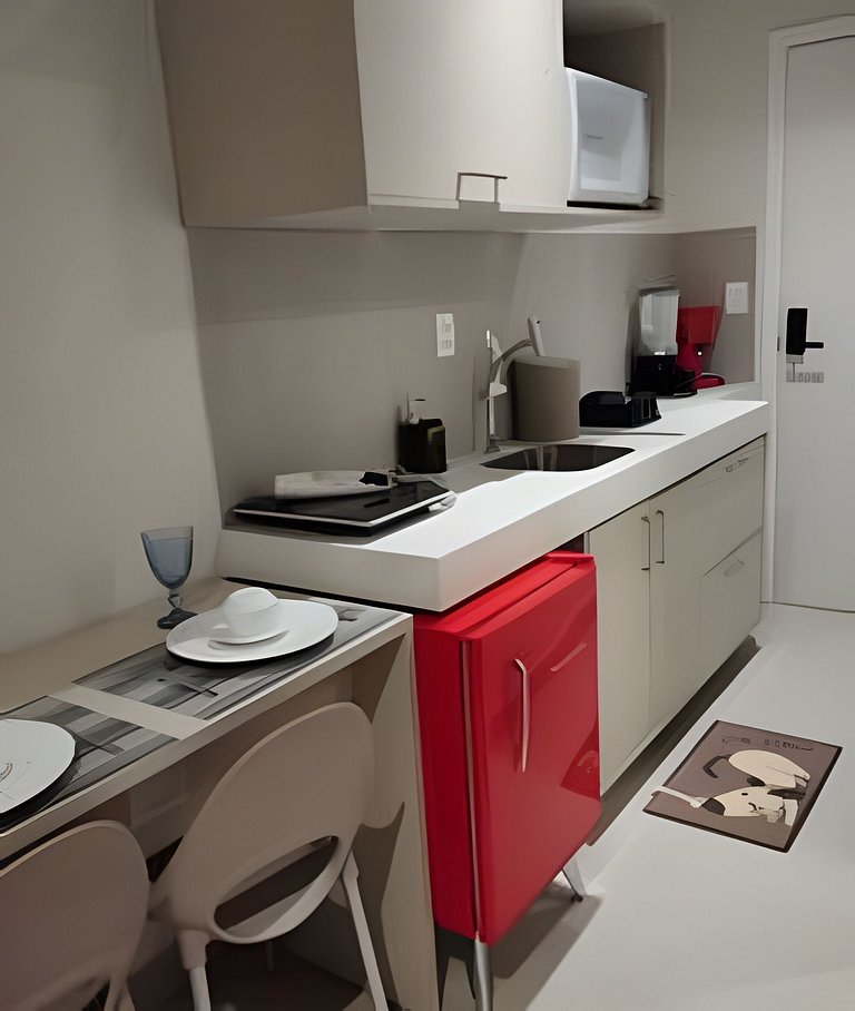 Flat na Praia de Cabo Branco - Vivendas do Mar 202