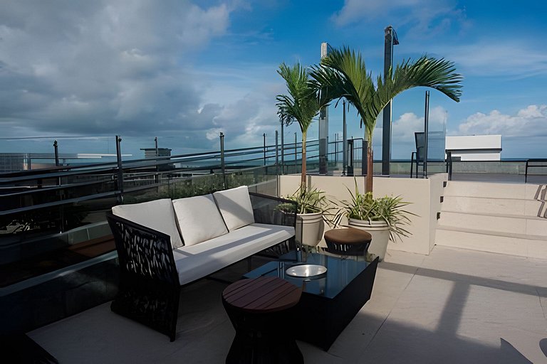 Flat beira mar do Bessa com vista mar - Ozean 506