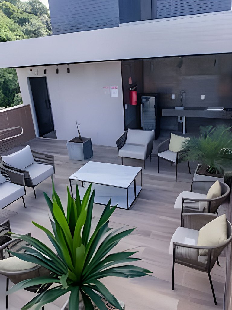 Flat na Praia de Cabo Branco - Vivendas do Mar 510