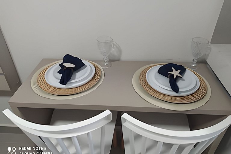 Flat na Praia de Cabo Branco - Vivendas do Mar 509