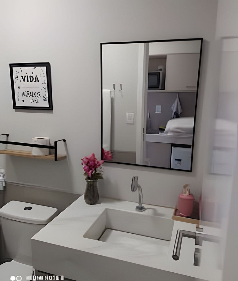 Flat na Praia de Cabo Branco - Vivendas do Mar 509