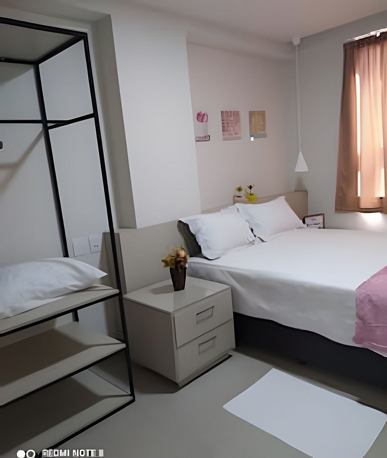 Flat na Praia de Cabo Branco - Vivendas do Mar 411