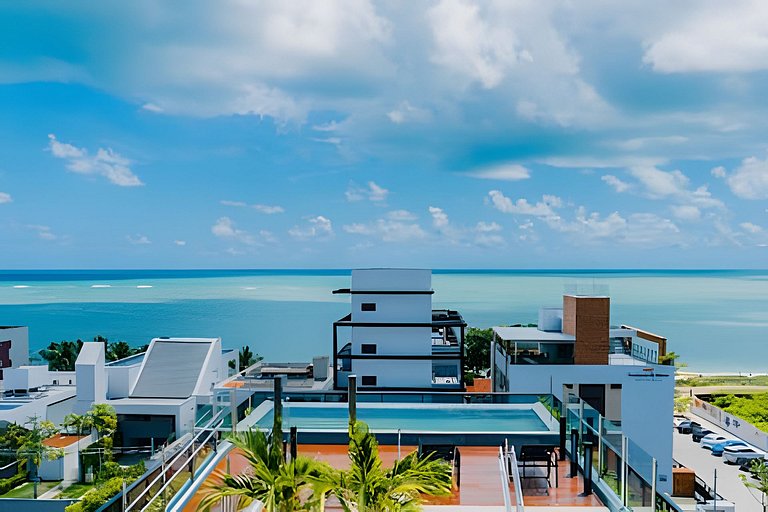 Flat beira mar do Bessa com vista mar - Ozean 410