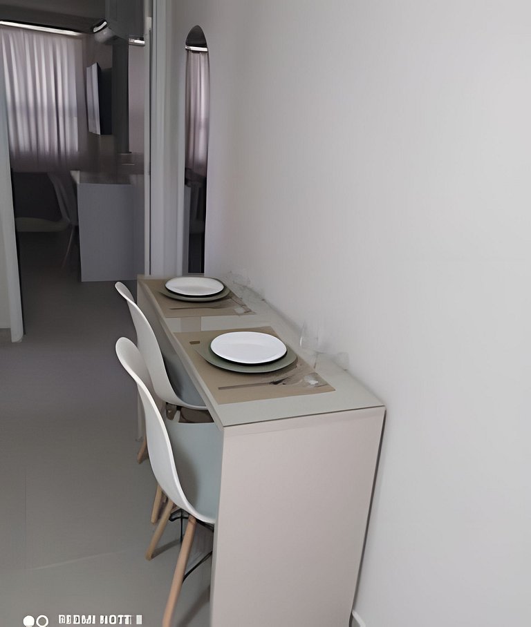 Flat na Praia de Cabo Branco - Vivendas do Mar 211