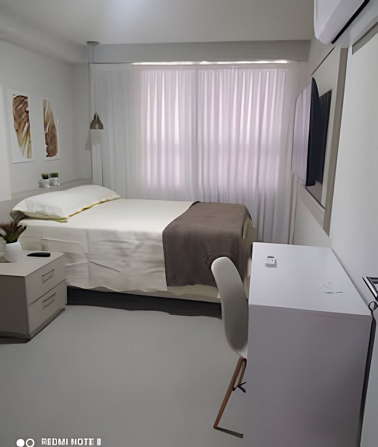 Flat na Praia de Cabo Branco - Vivendas do Mar 211