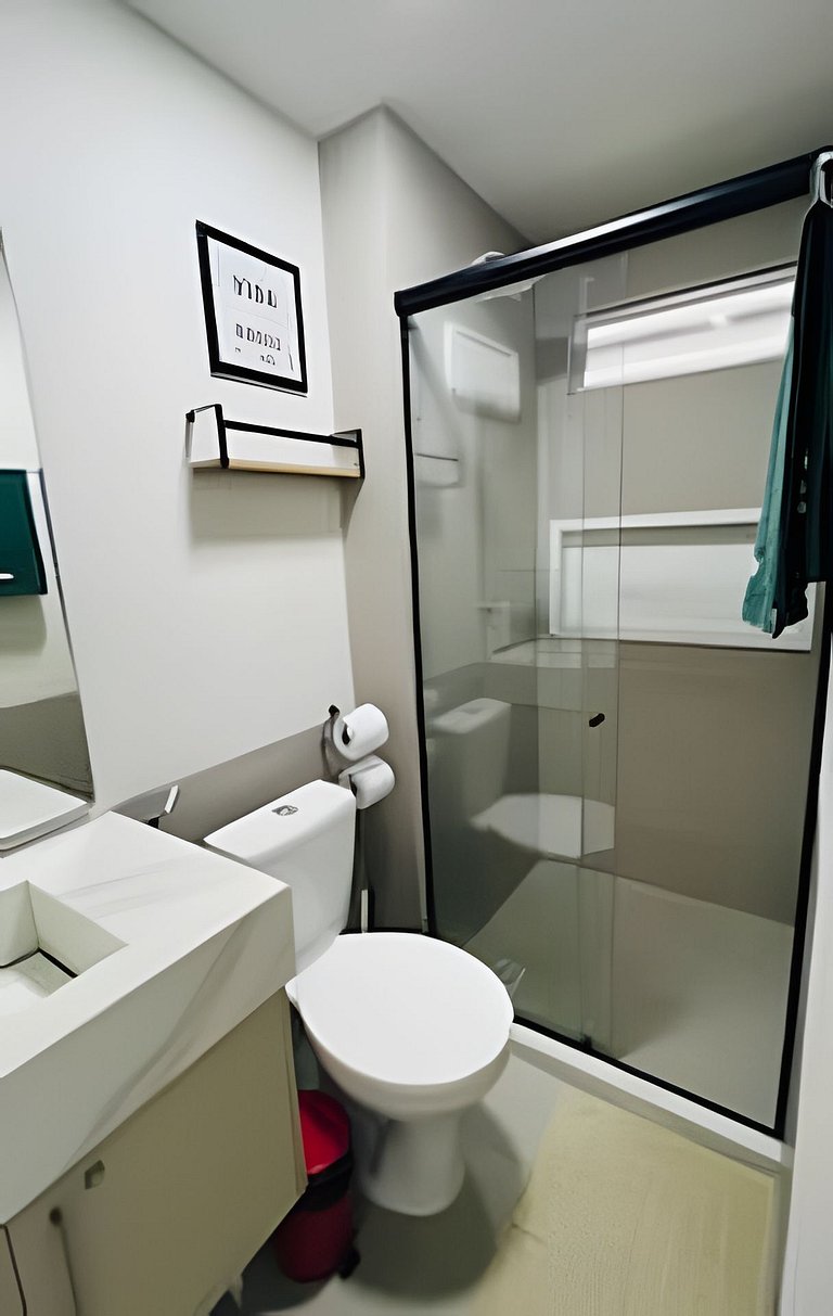 Flat na Praia de Cabo Branco - Vivendas do Mar 503