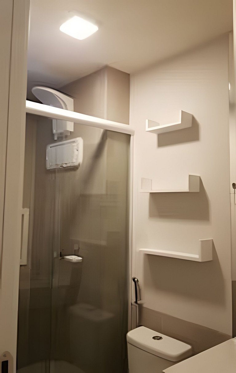 Flat na Praia de Cabo Branco - Vivendas do Mar 407