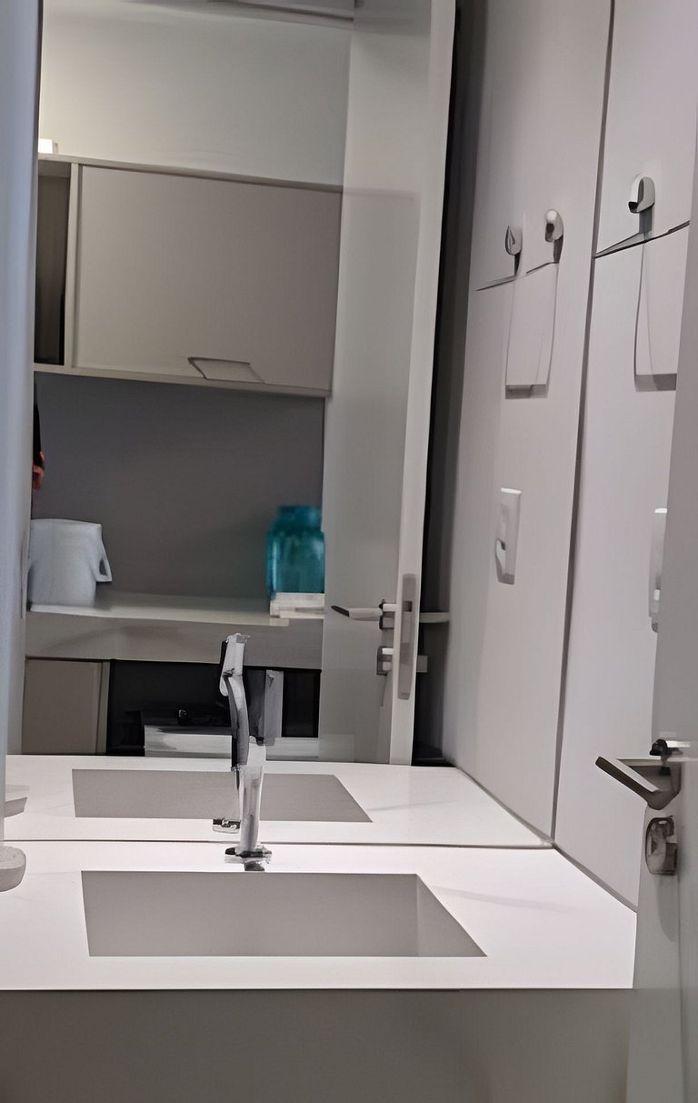 Flat na Praia de Cabo Branco - Vivendas do Mar 407