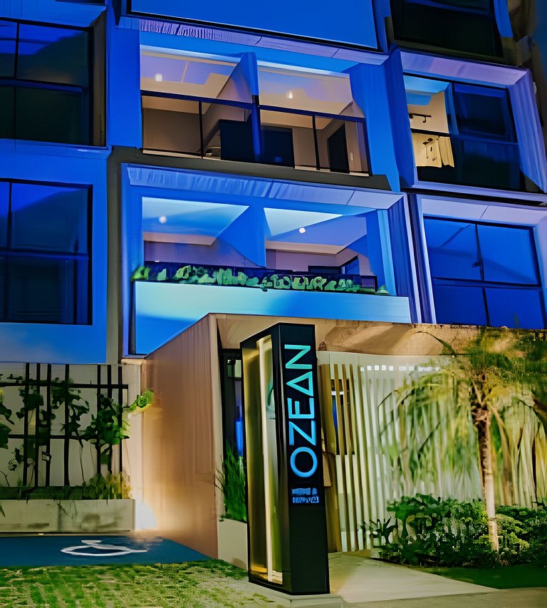 Flat beira mar do Bessa com Jacuzzi - Ozean 003