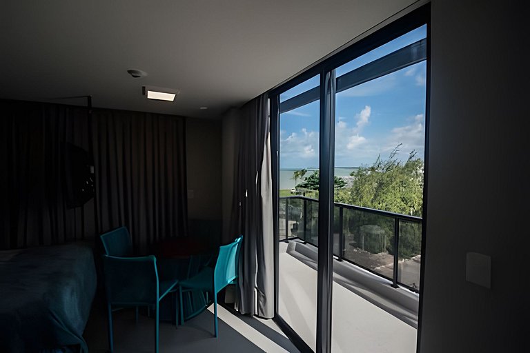 Flat beira mar do Bessa com vista mar - Ozean 402