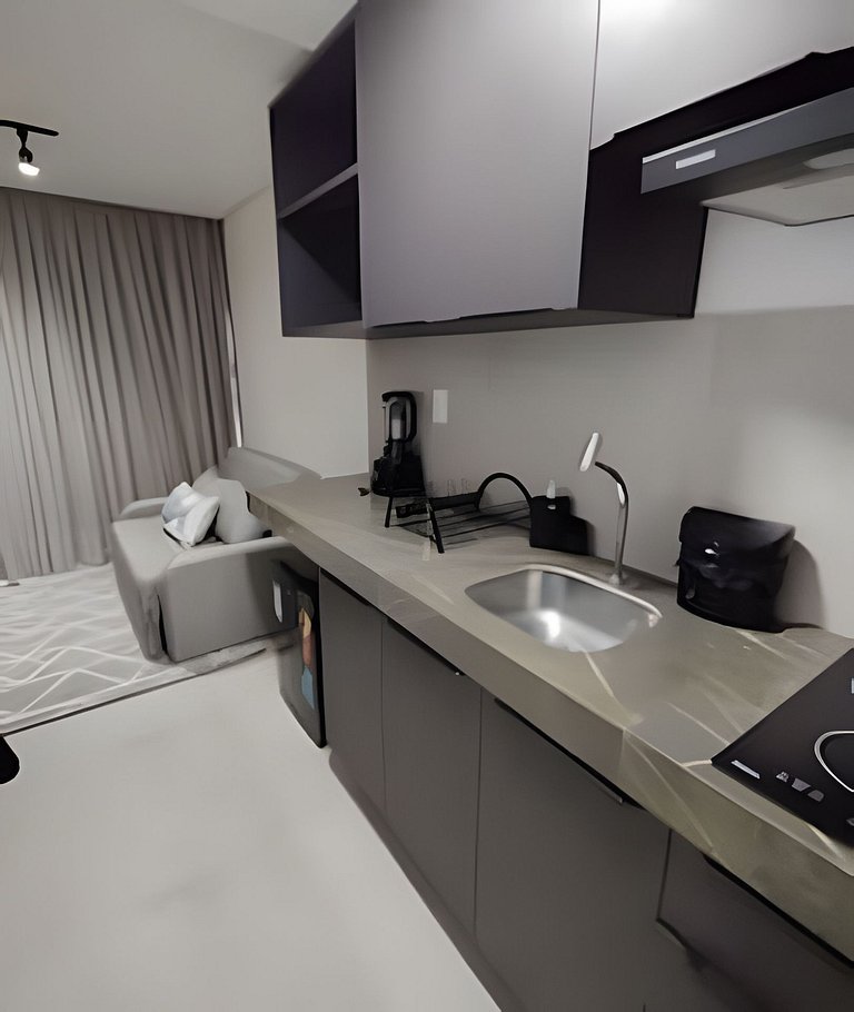 Flat beira mar do Bessa com varanda - Ozean 102