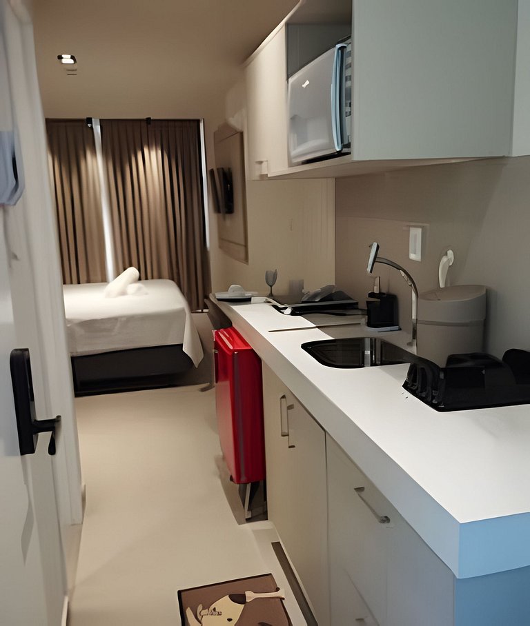 Flat na Praia de Cabo Branco - Vivendas do Mar 202