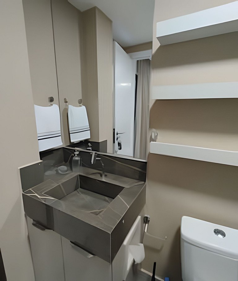 Flat beira mar do Bessa com Jacuzzi - Ozean 002