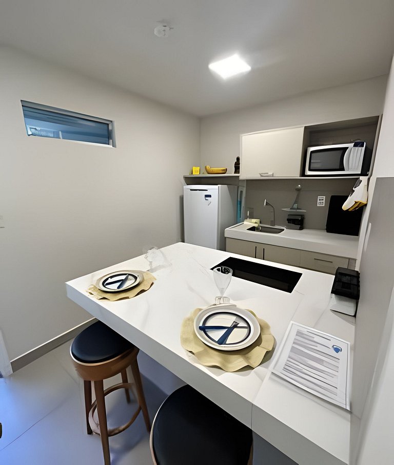 Flat na Praia de Cabo Branco - Vivendas do Mar 204