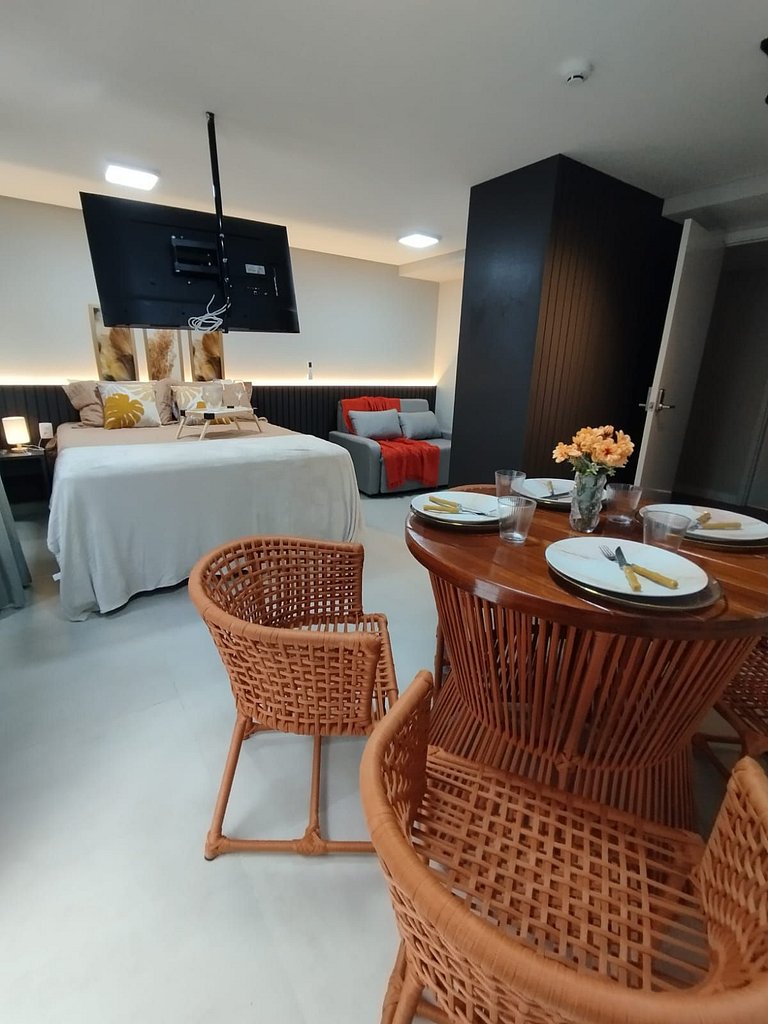 Flat beira mar do Bessa com Jacuzzi - Ozean 004