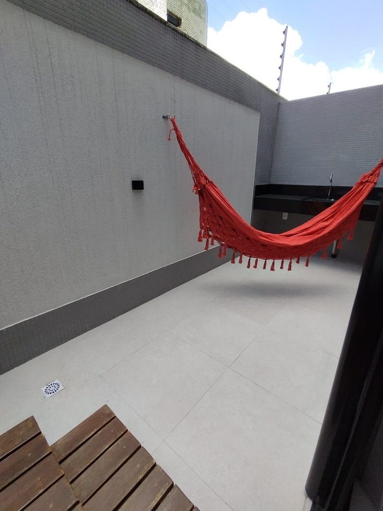 Flat beira mar do Bessa com Jacuzzi - Ozean 004