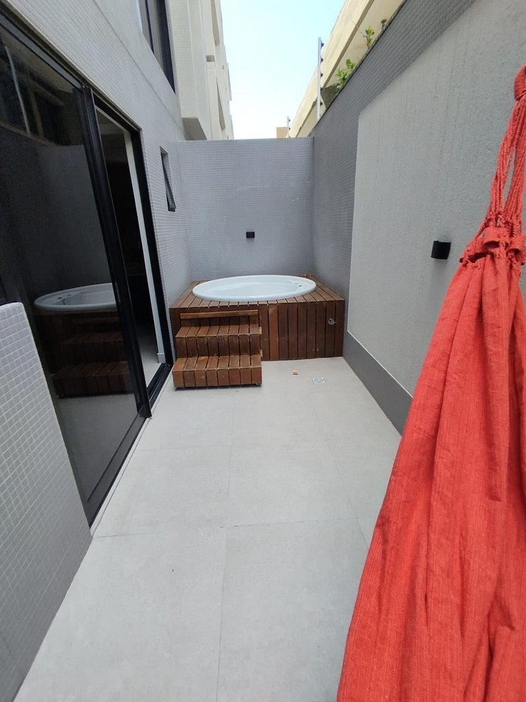 Flat beira mar do Bessa com Jacuzzi - Ozean 004