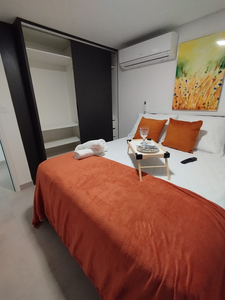 Flat beira mar do Bessa com Jacuzzi - Ozean 005