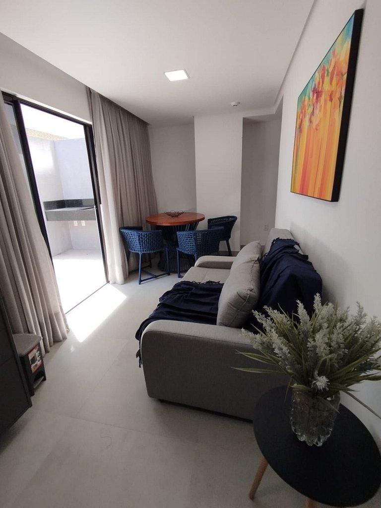 Flat beira mar do Bessa com Jacuzzi - Ozean 005