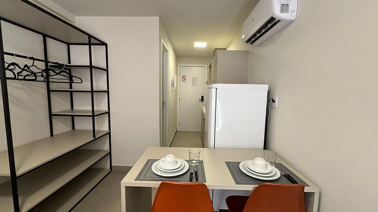 Flat na Praia de Cabo Branco - Vivendas do Mar 406