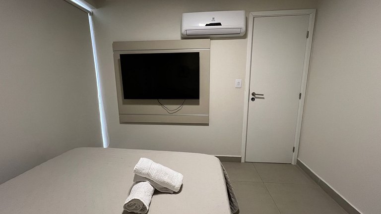 Flat na Praia de Cabo Branco - Vivendas do Mar 505