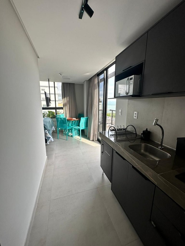 Flat beira mar do Bessa com vista mar - Ozean 402