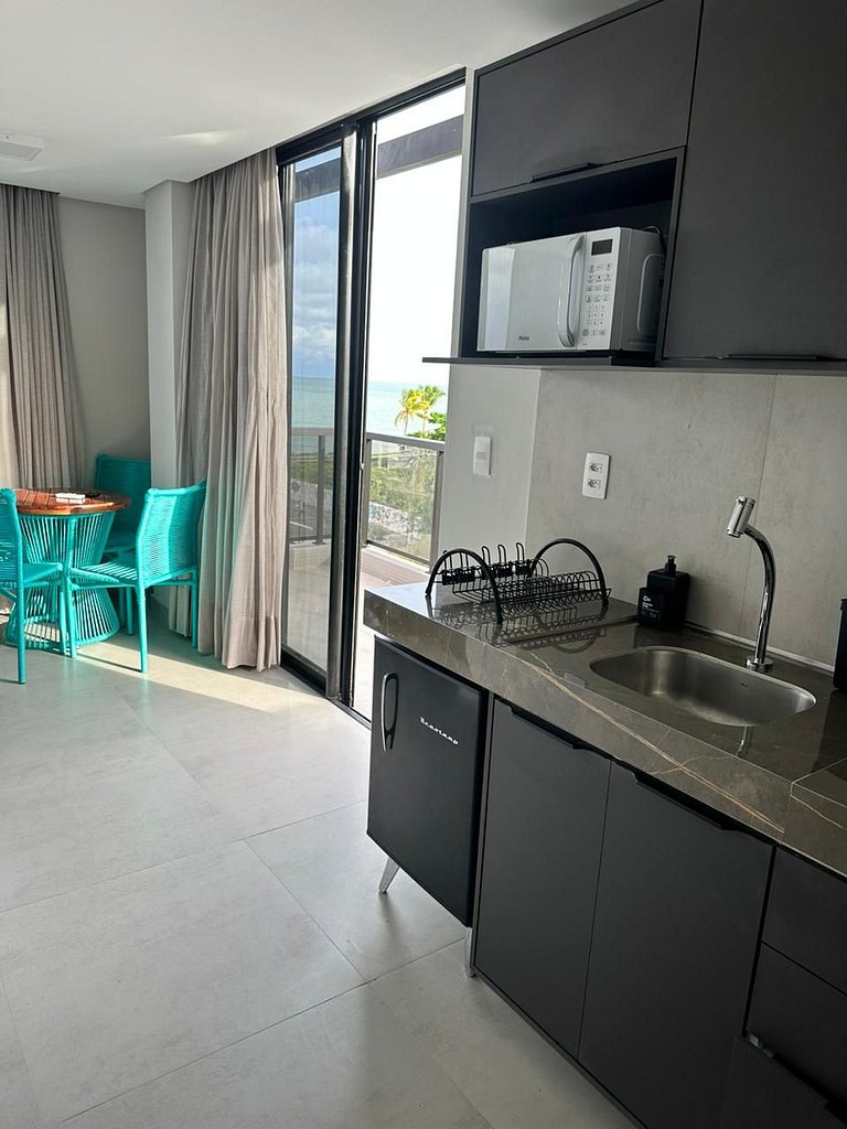 Flat beira mar do Bessa com vista mar - Ozean 402