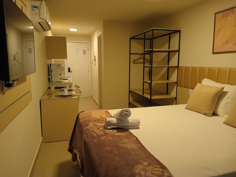 Flat na Praia de Cabo Branco - Vivendas do Mar 407