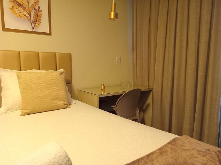 Flat na Praia de Cabo Branco - Vivendas do Mar 407