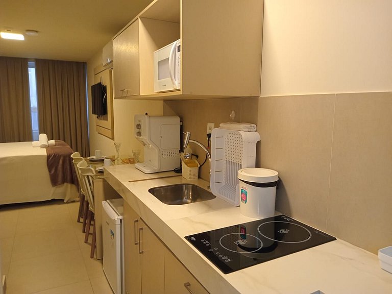 Flat na Praia de Cabo Branco - Vivendas do Mar 407