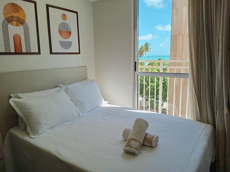 Flat na Praia de Cabo Branco - Vivendas do Mar 509