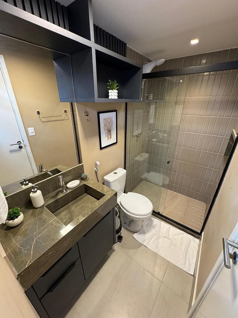 Flat beira mar do Bessa com Jacuzzi - Ozean 003