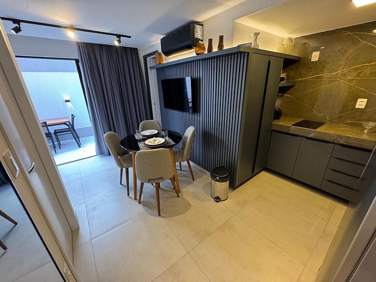 Flat beira mar do Bessa com Jacuzzi - Ozean 003